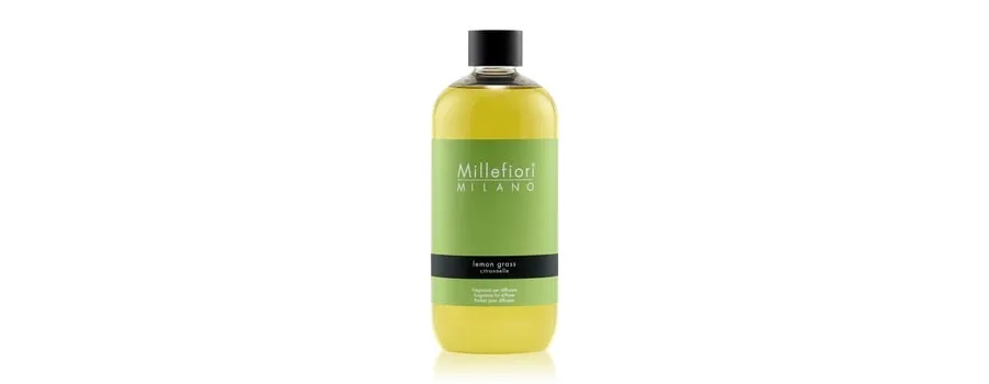 obrazek 1 Millefiori Milano Natural Lemon Grass Refill Zapach do pomieszczeń 500 ml