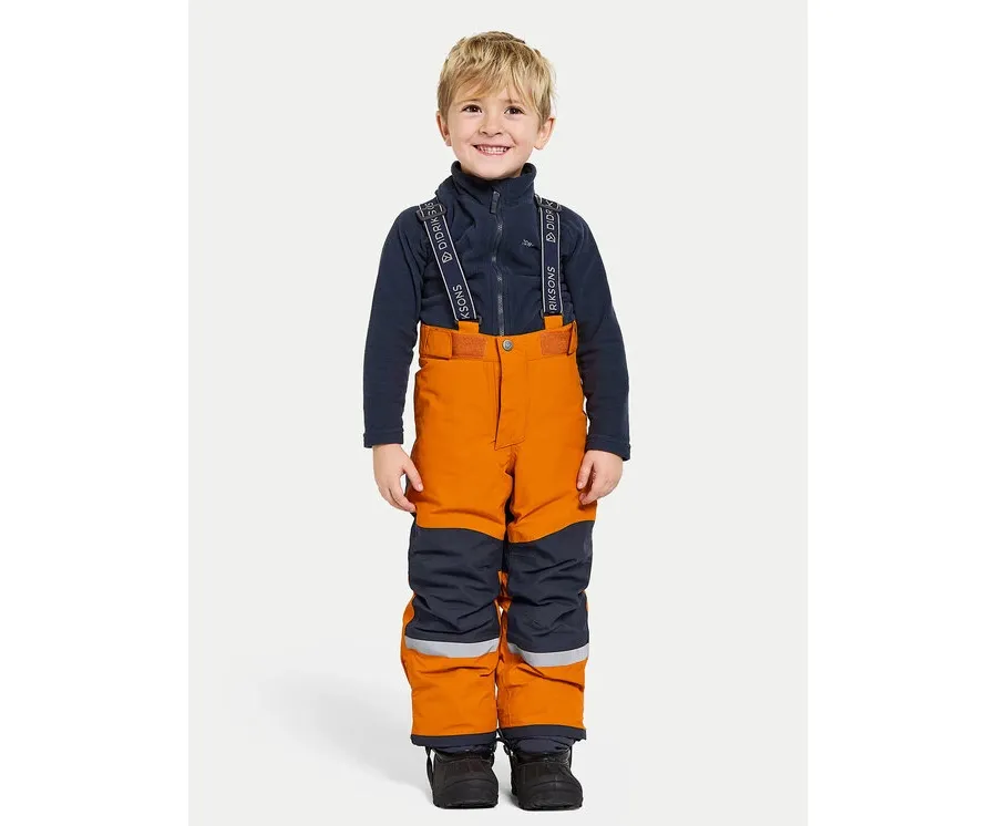 obrazek 1 Didriksons Spodnie zimowe Idre 504357 Pomarańczowy Regular Fit