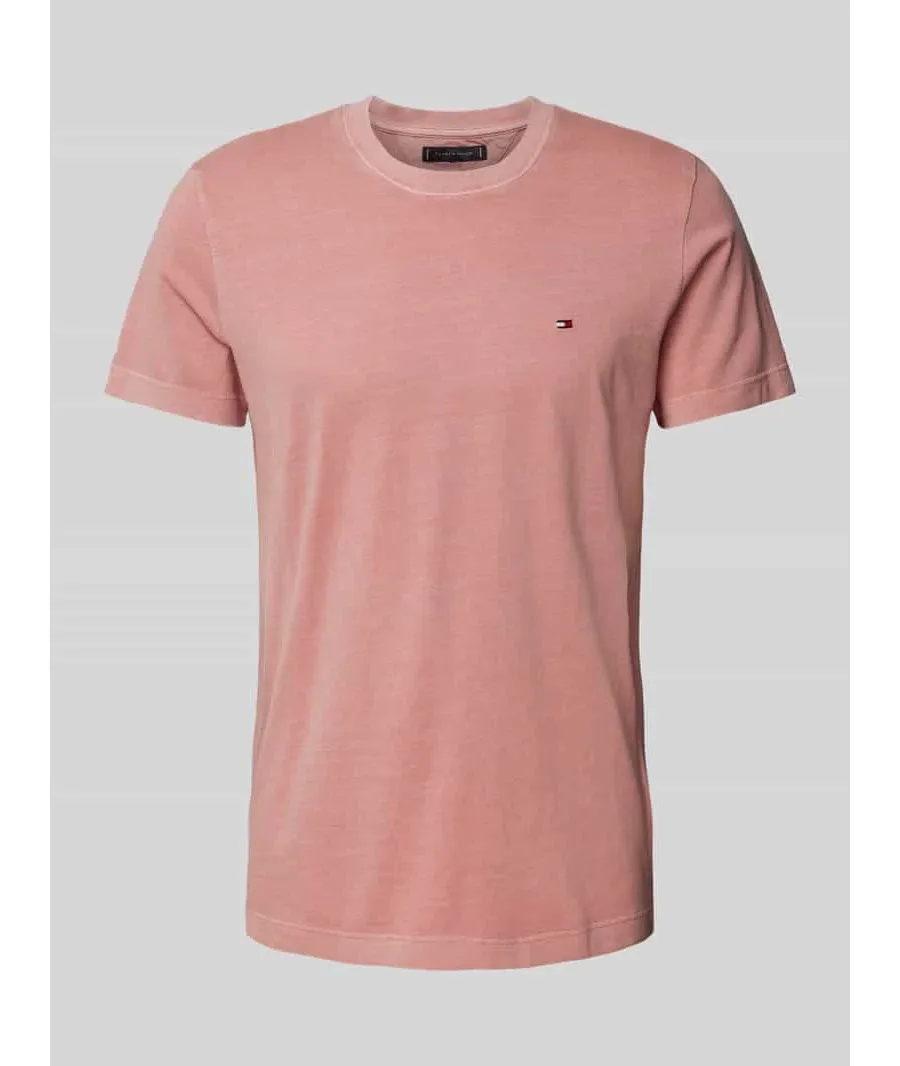 obrazek 1 T-shirt o kroju slim fit z wyhaftowanym logo model ‘GARMENT’