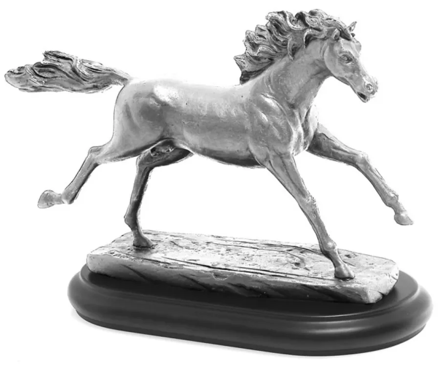 picture 1 Original, Italian figurine with a horse - Astra Argenti