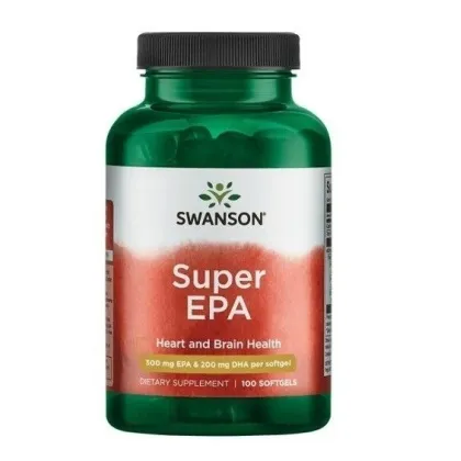 Zdjęcie Swanson Super Epa Preparat zawierający kwasy tłuszczowe omega-3 Kapsułki