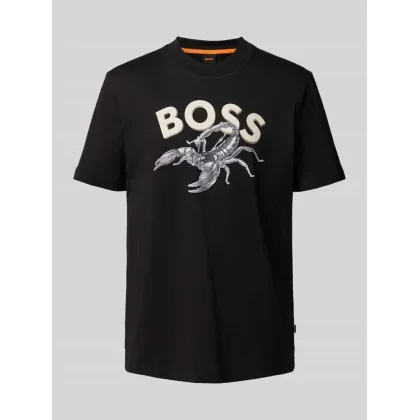 Zdjęcie T-shirt z nadrukiem z logo i motywem model ‘Bossfish’