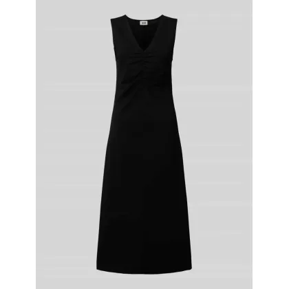 Zdjęcie Sukienka midi z dekoltem w serek model ‘JOVANA’