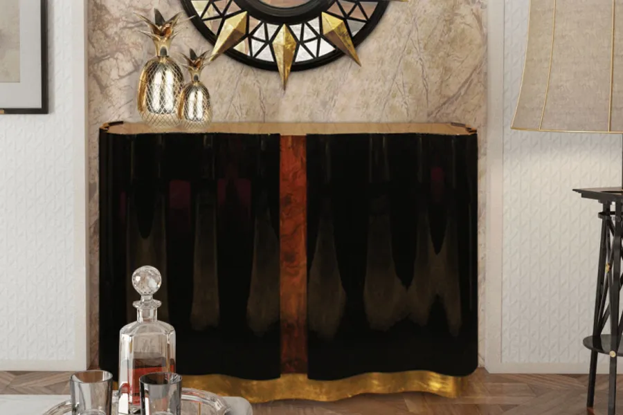 picture 5 Stylish dresser made out of walnut wood - Malabar