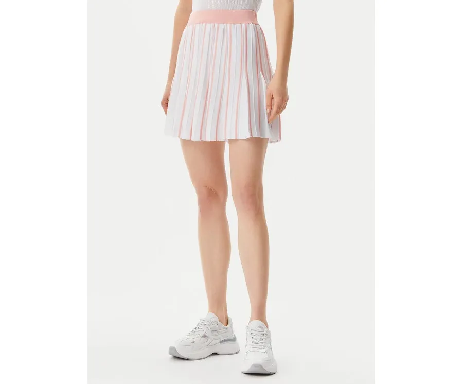 obrazek 1 Guess Spódnica plisowana V5GD00 Z3D60 Biały Regular Fit