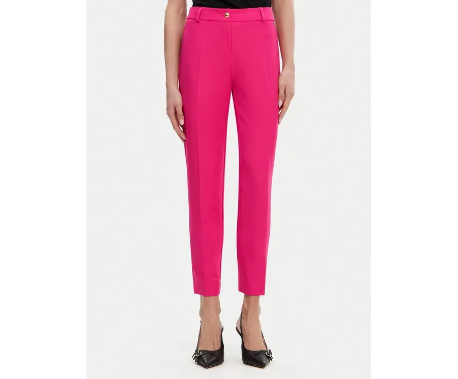 obrazek 1 Maryley Spodnie materiałowe 25EB52Z/M24/43AL Różowy Regular Fit
