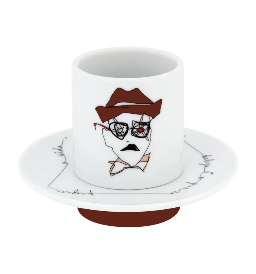 picture 3 A stylish set of 4 porcelain coffee cups with saucers - Vista Alegre