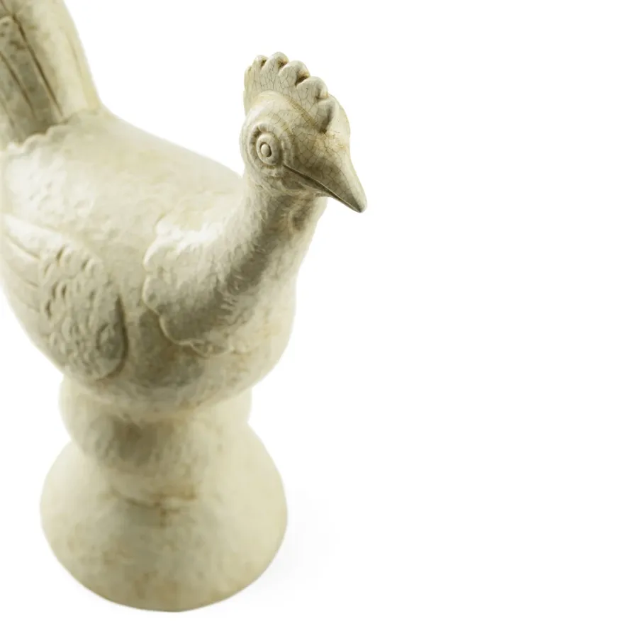 obrazek 2 Średni ceramiczny kogut z włoch H.46xL.16xP.42 cm