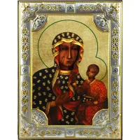 Zdjęcie Elegancka Ikona Matka Boska 15x19 cm