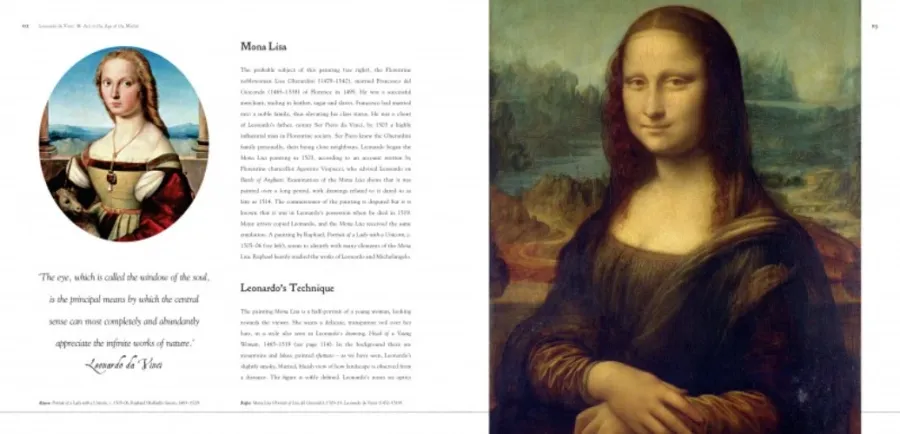 obrazek 5 Książka Leonardo da Vinci: arcydzieła - Flame Tree Publishing