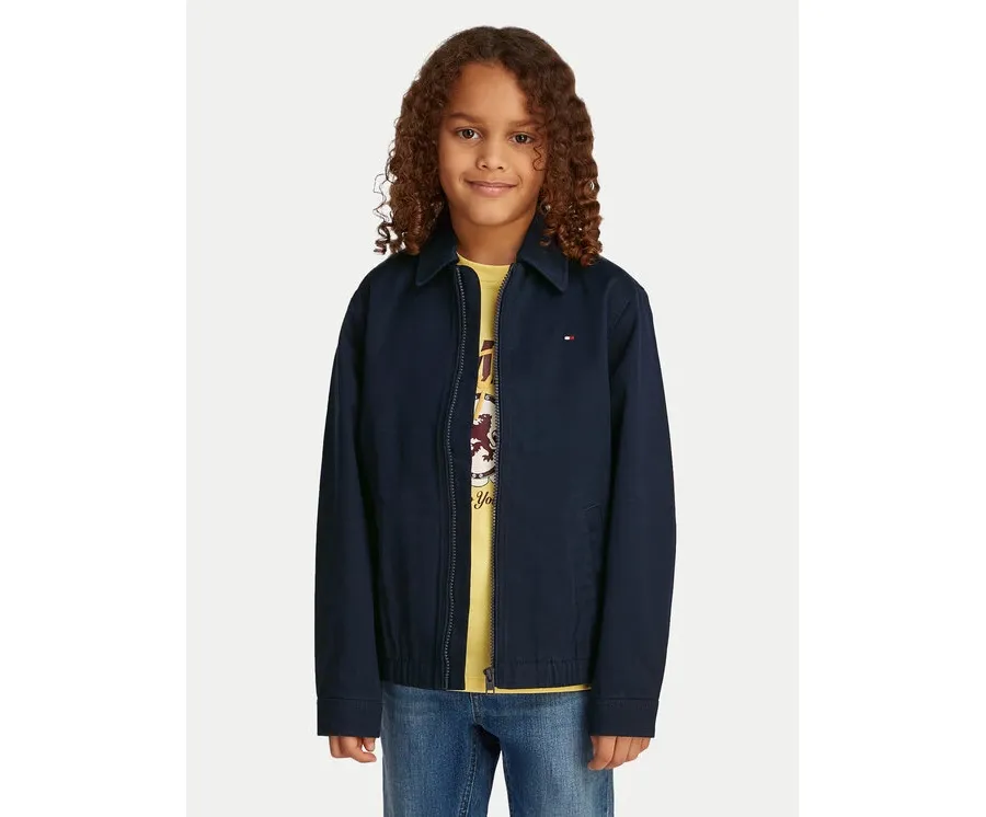 obrazek 1 Tommy Hilfiger Kurtka przejściowa KB0KB09608 Granatowy Regular Fit