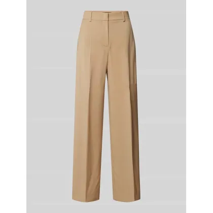 Zdjęcie Spodnie wełniane rozkloszowane w kant model ‘VISIVO’