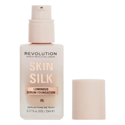 Zdjęcie MAKEUP REVOLUTION Skin Silk Serum Foundation Podkład do twarzy F5 23ml F5 23 ml MakeUp Revolution