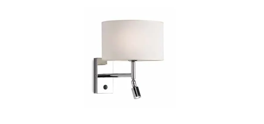 obrazek 1 Luksusowa lampa na ścianę ze światełem do czytania