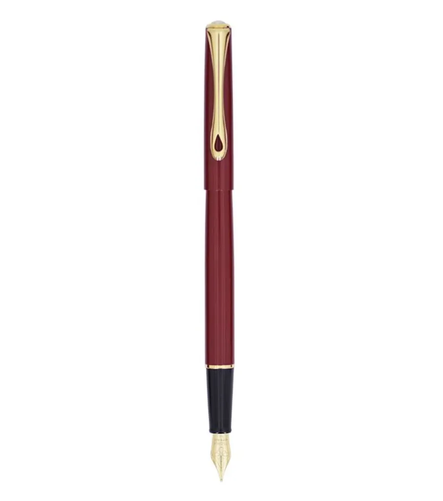 obrazek 1 Ekskluzywne pióro wieczne Travaller dark red gold