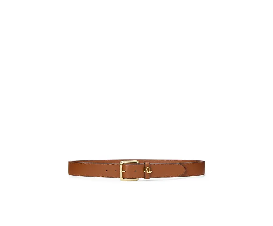 obrazek 1 LAUREN RALPH LAUREN Pasek Damski 412968765002 Brązowy