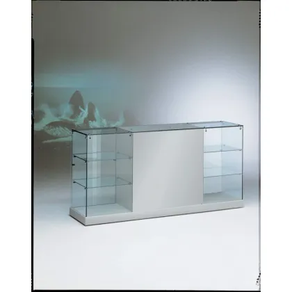 Zdjęcie Stylowa duża lada ekspozycyjna do sklepu lub butiku