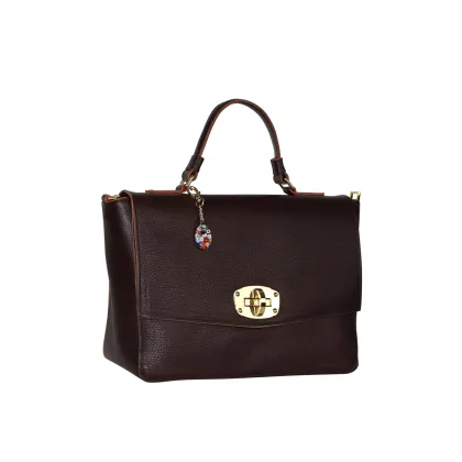 Zdjęcie Stylowa skórzana torebka z Włoch - Terrida