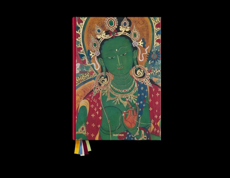 obrazek 20 Thomas Laird. Murale Tybetu, Art Edition No. 41–80 ‘Green Tara, Gyantse Kumbum (ca. 1420)’
