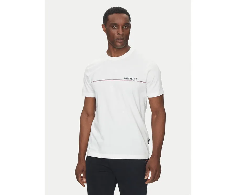 obrazek 1 Hechter Paris T-Shirt 75008 151919 Biały Regular Fit