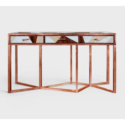 Zdjęcie Brązowa luksusowa konsola do stylowego apartamentu – Muranti