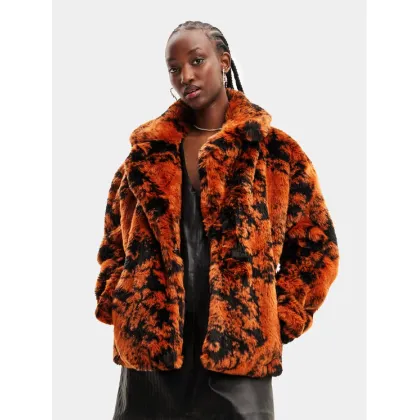 Zdjęcie Desigual Futro 23WWEW69 Pomarańczowy Regular Fit