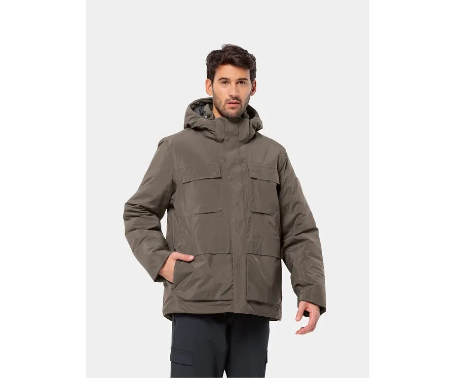 obrazek 1 Jack Wolfskin Kurtka zimowa Textor Utility Jkt 1116101 Brązowy Regular Fit