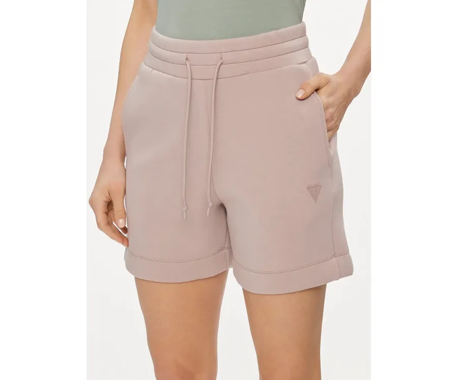 obrazek 1 Guess Szorty sportowe Elly V2YD10 K7UW2 Beżowy Relaxed Fit