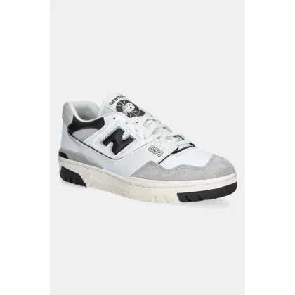 Zdjęcie New Balance sneakersy skórzane 550 kolor biały BB550GWB