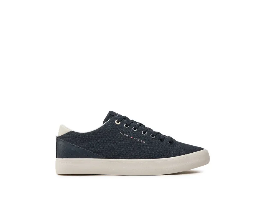 obrazek 1 Tommy Hilfiger Tenisówki Th Hi Vulc Low Summer Cvs FM0FM05056 Granatowy