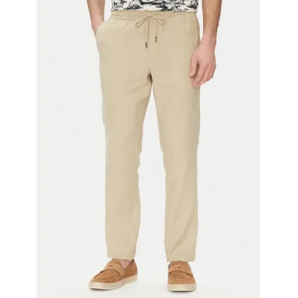 Zdjęcie Tommy Hilfiger Spodnie materiałowe Harlem MW0MW38801 Beżowy Slim Fit