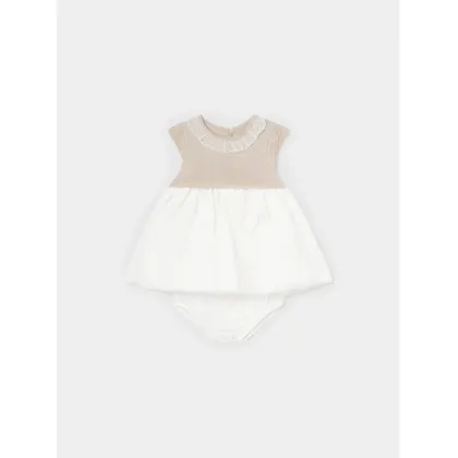 Zdjęcie Mayoral Sukienka elegancka 1825 Beżowy Regular Fit