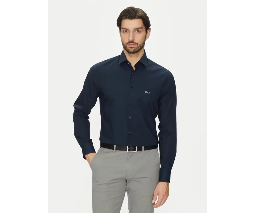 obrazek 1 Michael Kors Koszula MK0DS01288 Granatowy Slim Fit