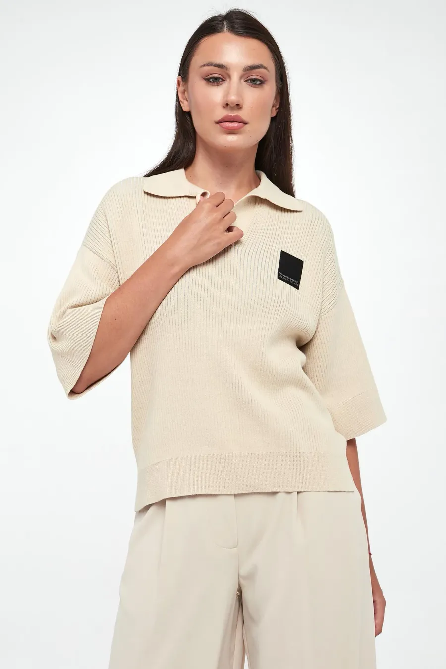 obrazek 1 Sweter damski z krótkim rękawem ARMANI EXCHANGE Armani Exchange