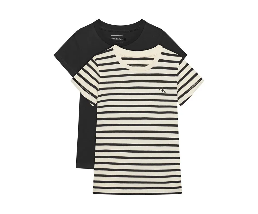 obrazek 1 Calvin Klein Jeans Komplet 2 t-shirtów IG0IG02799 Beżowy Slim Fit
