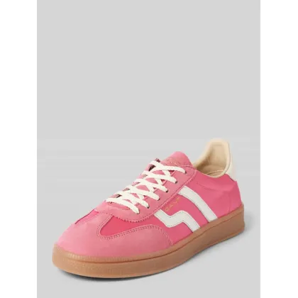 Zdjęcie Sneakersy z mieszanki skóry z detalem z logo model ‘CUZIMA’