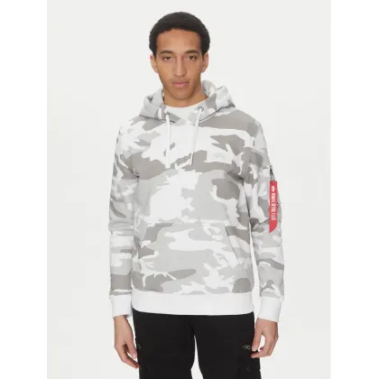 Zdjęcie Alpha Industries Bluza Back Print 178318 Szary Regular Fit