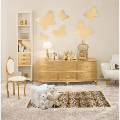 Zdjęcie Cudowny zestaw mebli do pokoju niemowlęcego - Halley