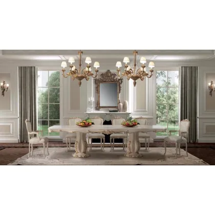 Picture Baroque table with carvings