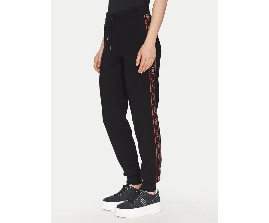 obrazek 1 Liu Jo Sport Spodnie dresowe TF4226 MS63L Czarny Regular Fit