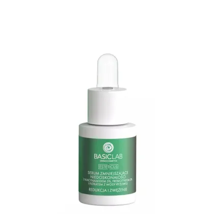 Zdjęcie BasicLab Esteticus Serum zmniejszające niedoskonałości z niacynamidem 5% 15 ml 15 ml Basiclab Dermocosmetics