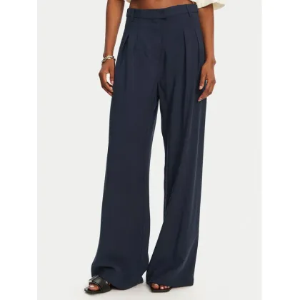 Zdjęcie Patrizia Pepe Spodnie materiałowe 2P1670/A573-C789 Granatowy Regular Fit