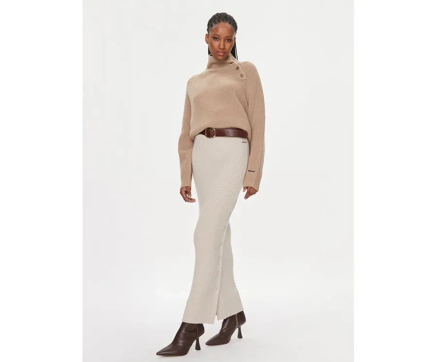 obrazek 1 Calvin Klein Golf K20K206014 Beżowy Relaxed Fit