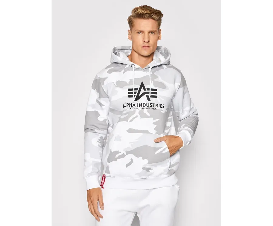 obrazek 1 Alpha Industries Bluza Basic 178312C Szary Regular Fit