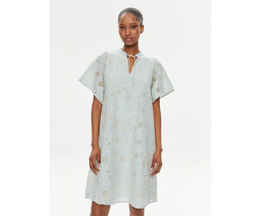 obrazek 1 Bruuns Bazaar Sukienka letnia Julia BBW3948 Niebieski Relaxed Fit