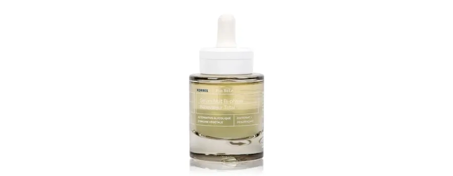 obrazek 1 KORRES Black Pine Serum Nuit Bi-phase Serum na noc 30 ml
