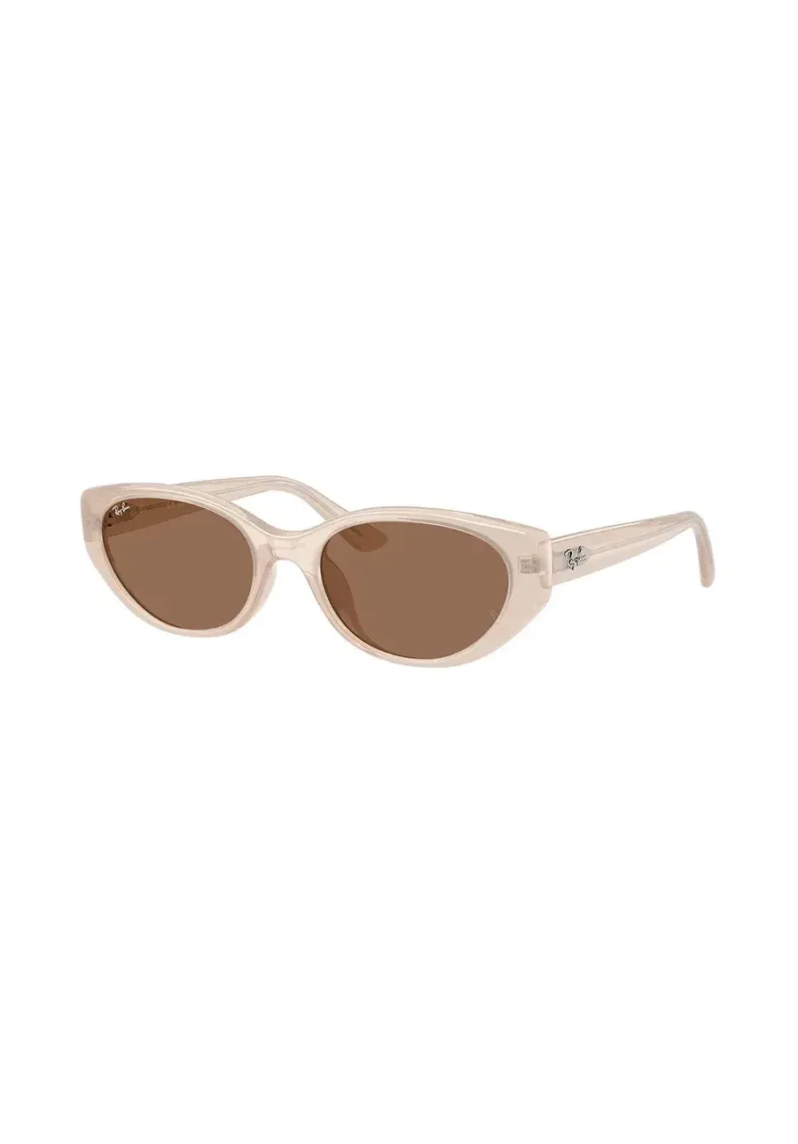 obrazek 1 Ray-Ban okulary przeciwsłoneczne kolor beżowy 0RB4457D