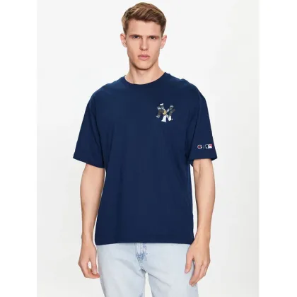 Zdjęcie Champion T-Shirt 218923 Granatowy Relaxed Fit
