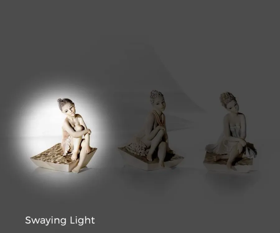 obrazek 1 Kobieta w eleganckiej sukni wykonana ręcznie z porcelany - Sibania