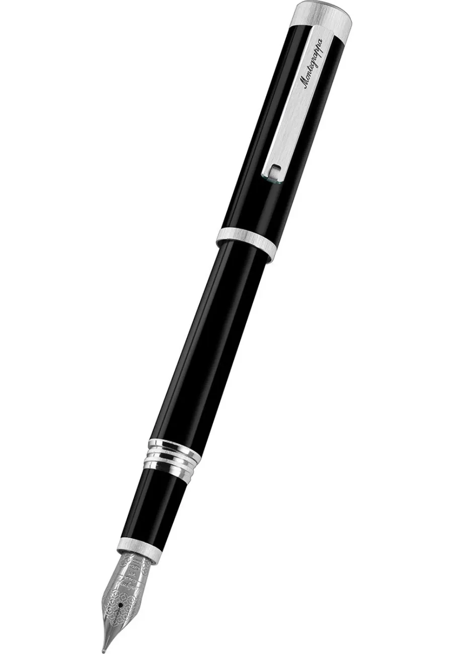 obrazek 6 Stylowe Pióro wieczne Zero, Palladium, stalówka 14K